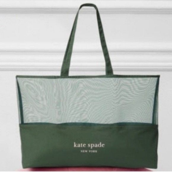 Kate Spade Green Tote Bag - Picture 1 of 4